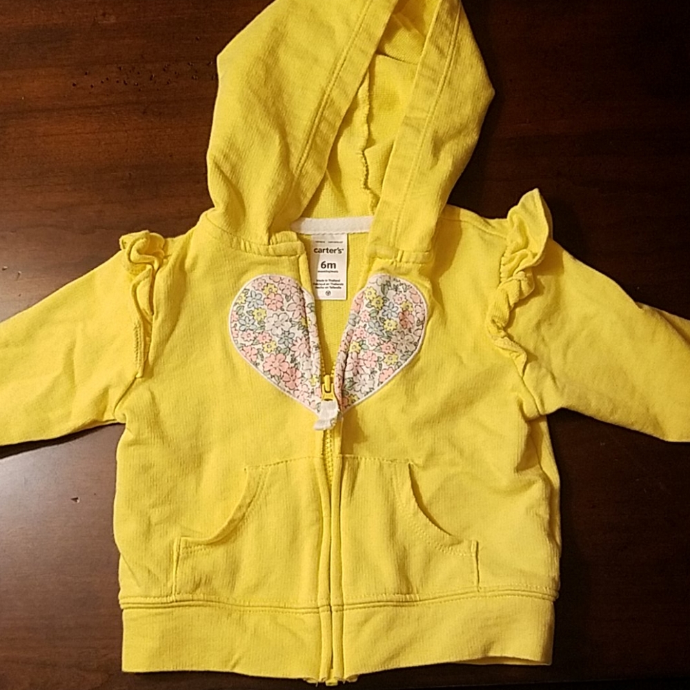 Carters 6m yellow jacket